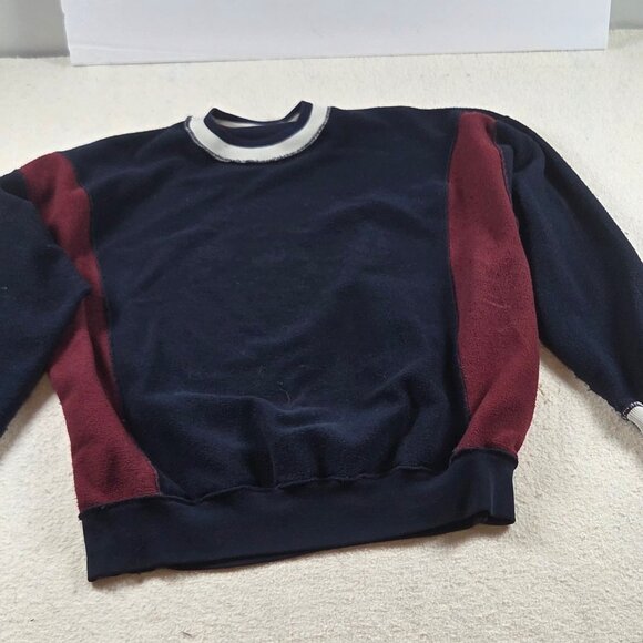 Harley-Davidson Original American Riders Sweatshirt XXL Navy Maroon 90s Style R. - Picture 6 of 9